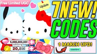 ⚠️MAR CODES✴️ALL WORKING CODES FOR MY HELLO KITTY CAFE 2024 JANUARY ROBLOX MY HELLO KITTY CAFE CODES [upl. by Ardnoet]