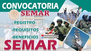 ➡️ Convocatoria de la SEMAR registro y requisitos [upl. by Eannaj74]