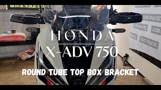 XADV 750 2ND GEN Round tube bracket [upl. by Llerehc598]