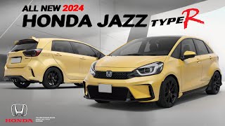 NEW 2024 HONDA JAZZ TYPE R REDESIGN  Digimods DESIGN [upl. by Annovahs508]