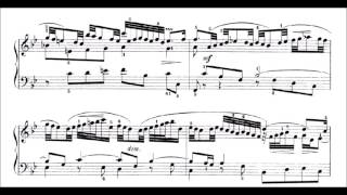 J S Bach Partita 1 in B Flat Major BWV 825 Prelude [upl. by Naujyt]