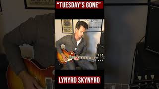 Tuesdays Gone Guitar Solo  Lynyrd Skynyrd [upl. by Brandea]