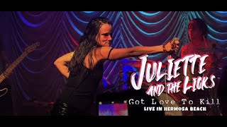 Juliette amp The Licks  Got Love To Kill Live at Saint Rocke 22924 [upl. by Notnilc]