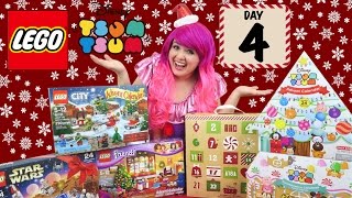 Day 4  LEGO amp Tsum Tsum Advent Calendars 2016  COUNTDOWN TO CHRISTMAS  KiMMi THE CLOWN [upl. by Killie]