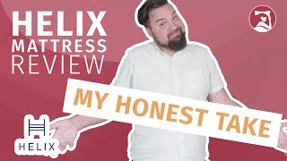 Helix Mattress Review  My Honest Take [upl. by Nosnevets]