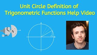 Unit Circle Definition of Trigonometric Functions Help Video  Precalculus for Teens [upl. by Hogen]