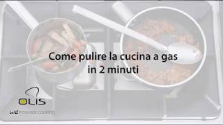 Come pulire la cucina a gas in 2 minuti [upl. by Ahsilav]