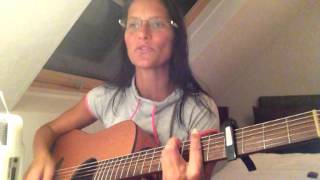 Audrey George Axelle Red Sensualité guitar acoustic reprise cover [upl. by Aikcir]