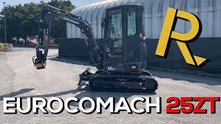 Robustrack Eurocomach 25ZT Excavator Walk Around [upl. by Eirbua]