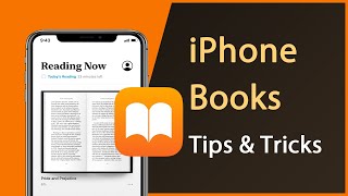 7 Tips You Must Know  How To Use Apple Books on iPhone [upl. by Hgielyk342]