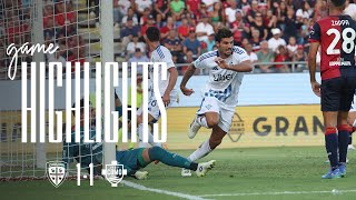 CAGLIARI 1  1 COMO  SERIE A 202425  Highlights [upl. by Belldame31]