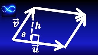 43 Área de paralelogramo determinado por dos vectores  Cálculo vectorial [upl. by Hayden]