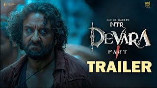 DEVARA Official Trailer  NTR  Koratala Shiva  Janhvi  Anirudh Ravichander  Yuvasudha Arts [upl. by Nailuj559]