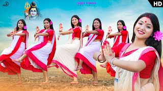 শিব তাণ্ডব নাচের ভিডিও 🙏🏻❤😊। ft keya Cover Dance Video JoyjitDance [upl. by Yecats]