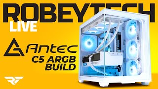 Giveaways  3200 Antec C5 Project Zero Step by Step PC Build Ryzen 7 7800x3D  RTX 4090 [upl. by Barfuss]