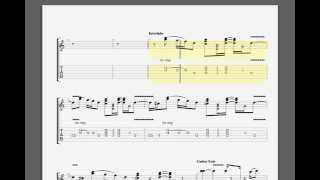 ACDC The Furor solo tablature [upl. by Nylrats]