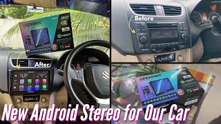 Best 9quot Infotainment with Wireless Android Auto for 16k  Geesonic GS9G  Chakkaram [upl. by Nalyorf449]