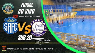 CAMPEONATO ESTADUAL DE BASE  A1  FPFS  SAFC vs FAFUSA  SUB 20 [upl. by Aicats]