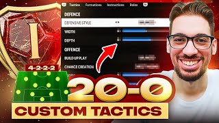 POST PATCH 200 BEST META 4222 CUSTOM TACTICS amp INSTRUCTIONS IN FC 24 ULTIMATE TEAM [upl. by Phenice]