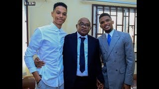 Samuel Etoo fait le show au mariage de son petit frère David [upl. by Hammad]