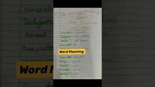 Indigo Class 12 English Flamingo chapter 5 Word Meaning [upl. by Aselehc20]