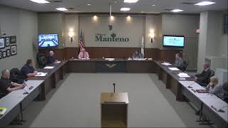 Manteno Village Board Meeting April 6 2020 [upl. by Kcirdez]