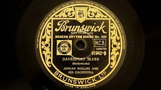 Adrian Rollini and His Orchestra – Davenport Blues 1934 [upl. by Anthiathia]