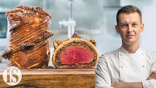 Il filetto alla Wellington in un 3 stelle Michelin inglese con Marco Zampese  Connaught [upl. by Aianat]