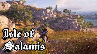 Assassins Creed Odyssey  Isle of Salamis  Lets Play  PS4 Pro [upl. by Stoneham]