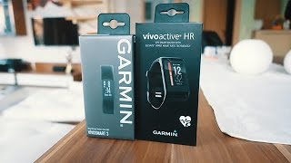 Garmin Vivosmart 3  Der beste Fitnesstracker auf dem Markt Vergleich mit Vivoactive HR [upl. by Hoxie]