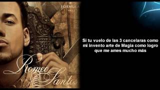 Llévame Contigo  Romeo Santos Letra  Formula Vol1 2011 HD [upl. by Huntingdon633]