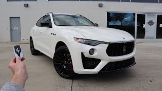 2021 Maserati Levante S Q4 Start Up Exhaust Test Drive and Review [upl. by Xerxes595]