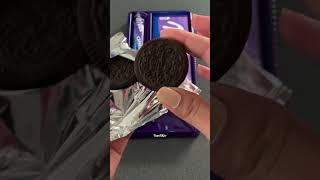 Oreo Milka  Winter Treats yummy satisfying asmr [upl. by Aerdnac]