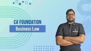 📢CA Foundation For Sep 24Jan 25 Exams  New Batch 🔥  Law Class  1  Ednovate [upl. by Ahtnamas]