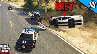 IMPALER SZ COPS vs IMPALER SZ GTA 5 ManHunt [upl. by Adidnere974]