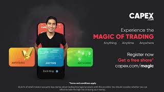 Experience the Magic of Trading  Anything  Anytime  Anywhere  CAPEXcom [upl. by Remot]