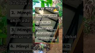 Arti mimpi viralvideo fyp [upl. by Mala]