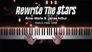 AnneMarie amp James Arthur  Rewrite The Stars The Greatest Showman  Piano Cover by Pianella Piano [upl. by Martelli34]