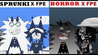 NEW mod Sprunki x FPE  Normal VS Horror Versionsprunki incredibox fpe [upl. by Nomelc]