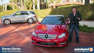 2012 MercedesBenz C250 Test Drive amp Luxury Car Review [upl. by Gaillard29]