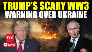 LIVE  Trumps Huge World War III Speech As Putin Okays Nuclear Attack After US Missile Nod [upl. by Narbig384]