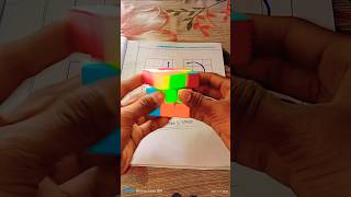 3x3 RUBIKS CUBE EASY TRICK VIRAL TRENDING SHORTS [upl. by Anaitit850]