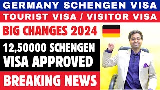 Germany Schengen Visa Big Changes  Tourist Visa  Visitor Visa  Fund  Gap Apply  Process  News [upl. by Fredek]