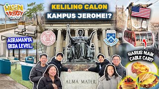 WOW KELILING CALON KAMPUS JEROME HARUS NAIK CABLE CAR ASRAMANYA BEDA LEVEL  WORLD TRIP [upl. by Yartnoed491]