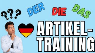 Artikeltraining🇩🇪Deutsch mit Boris🦒 [upl. by Annua]