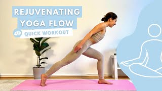 Rejuvenating Yoga Flow  Boost Your Energy and Vitality [upl. by Nilde]