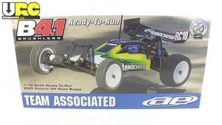 Team Associated RC10 B41 brushless RTR unboxed [upl. by Antipus]