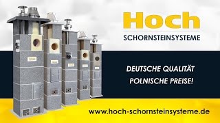 Montageanleitung  HOCH Schornsteinsysteme [upl. by Ennayelhsa]