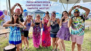 Phish Mondegreen  GA campground sticker exchange and Swiphtie meetup [upl. by Perrie577]