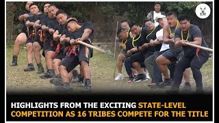 Nagaland TugofWar Championship Chakhesang tribe triumphs again [upl. by Yrekcaz507]